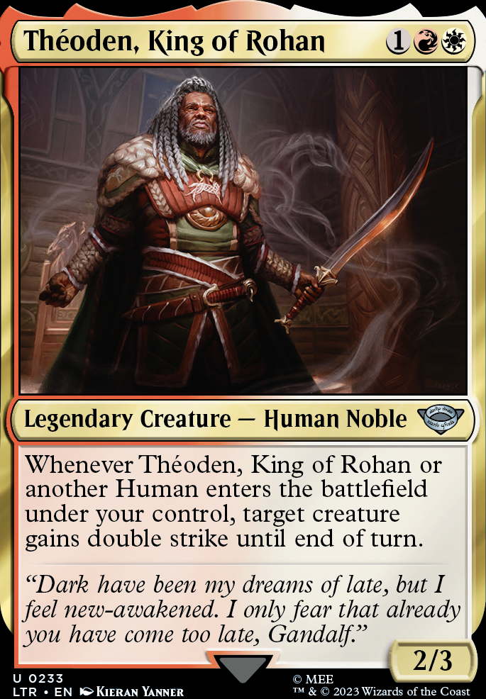 Featured card: Theoden, King of Rohan