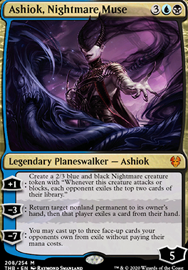 Ashiok, Nightmare Muse feature for Ashiok Control