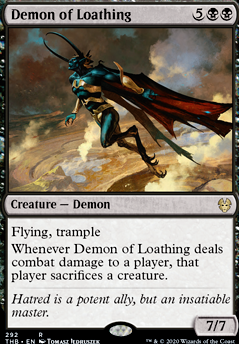 Featured card: Demon of Loathing