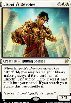 Featured card: Elspeth's Devotee