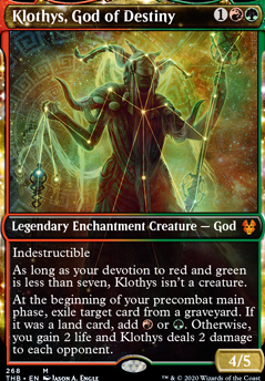 Featured card: Klothys, God of Destiny