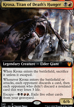 Commander: Kroxa, Titan of Death's Hunger