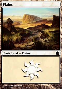 Plains feature for Ajani's Pride - Modern Cat Deck