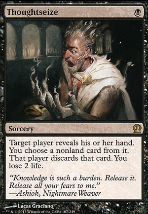 Thoughtseize feature for Nope. (Grixis Delver-Legacy)