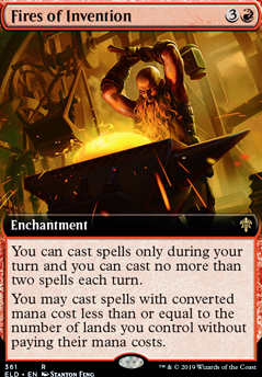 Featured card: Fires of Invention