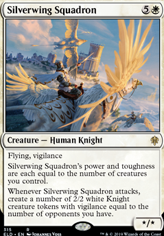 Silverwing Squadron feature for Knights Valiant (Firja EDH)