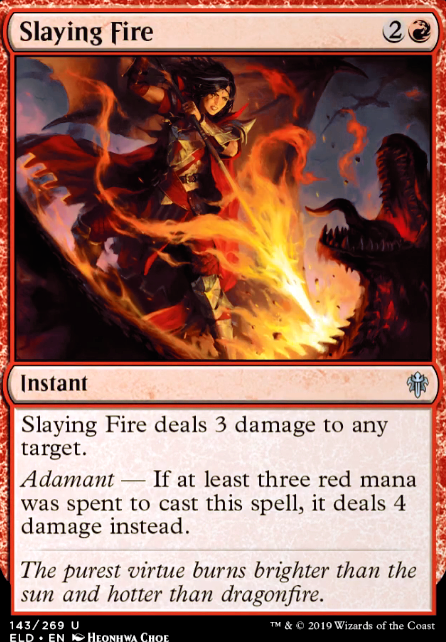 Featured card: Slaying Fire