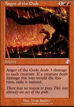 Featured card: Anger of the Gods