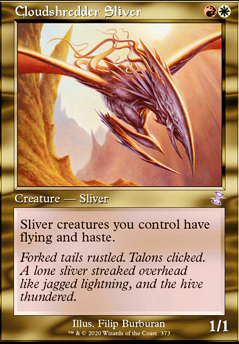 Featured card: Cloudshredder Sliver