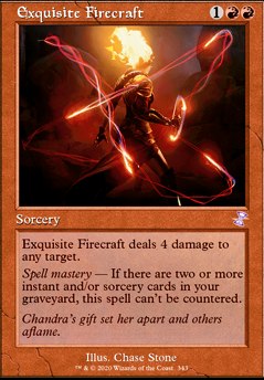 Featured card: Exquisite Firecraft