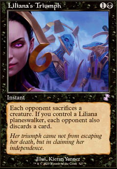 Liliana's Triumph feature for Tergrid - Mean, but not too Mean?