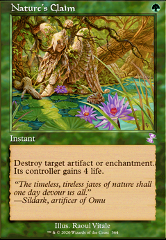 Featured card: Nature's Claim