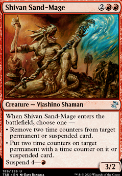 Featured card: Shivan Sand-Mage