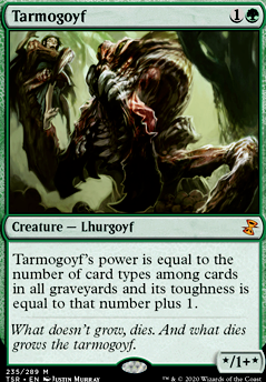 Featured card: Tarmogoyf