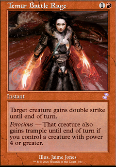 Featured card: Temur Battle Rage