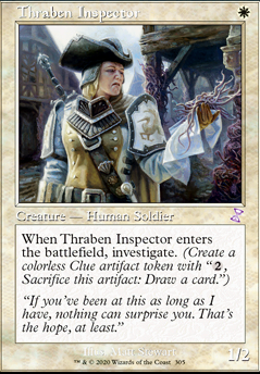 Featured card: Thraben Inspector