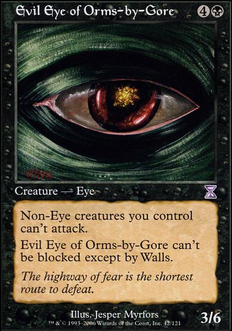 Featured card: Evil Eye of Orms-by-Gore
