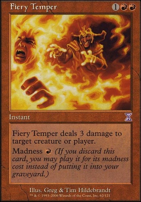 Featured card: Fiery Temper