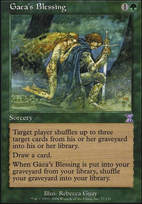 Featured card: Gaea's Blessing