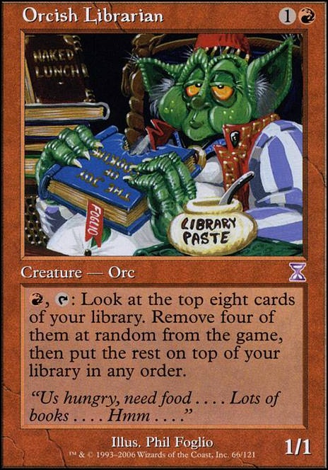 Orcish Librarian feature for This Is Why Sauron Lost
