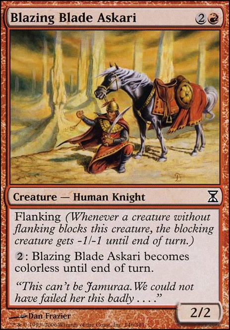 Featured card: Blazing Blade Askari