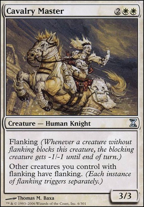 Cavalry Master feature for Boros Flanking Tribal