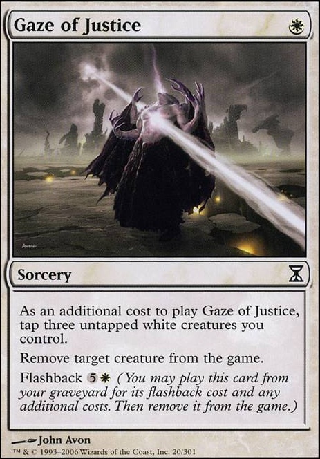 Featured card: Gaze of Justice