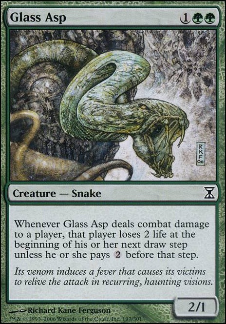 Featured card: Glass Asp