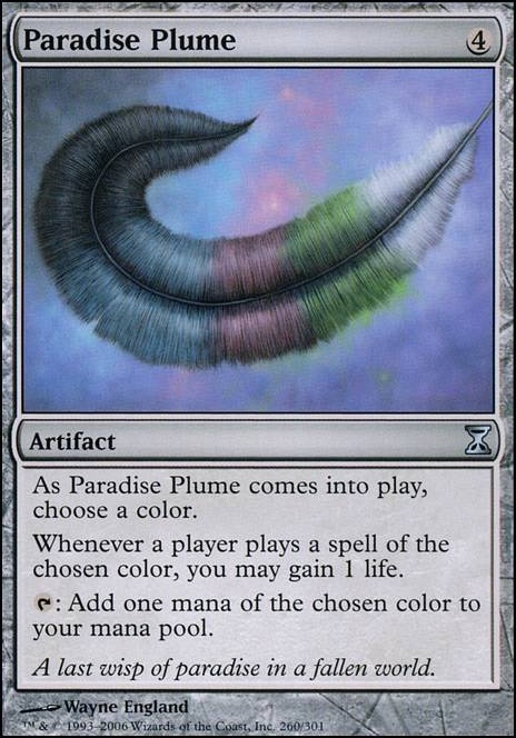 Featured card: Paradise Plume