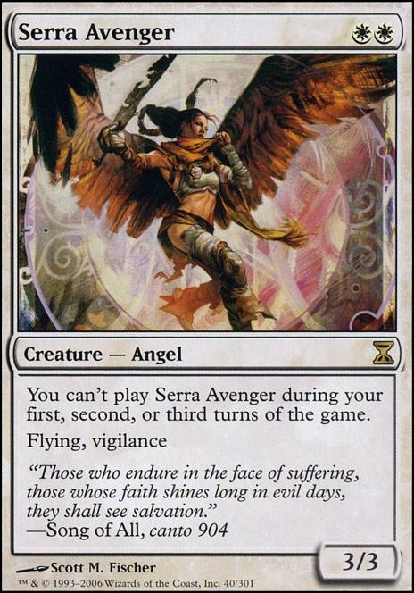 Featured card: Serra Avenger