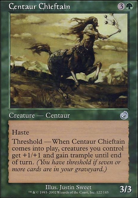 Featured card: Centaur Chieftain