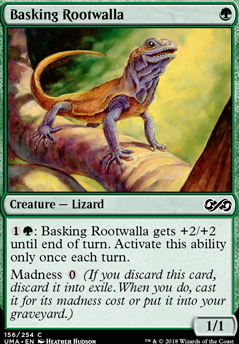Basking Rootwalla feature for Pauper Jund Madness