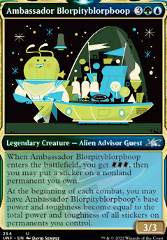 Featured card: Ambassador Blorpityblorpboop