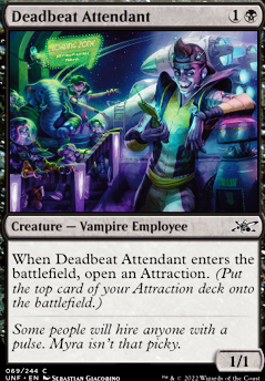 Featured card: Deadbeat Attendant