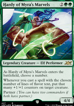 Commander: Hardy of Myra's Marvels