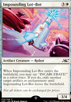 Featured card: Impounding Lot-Bot