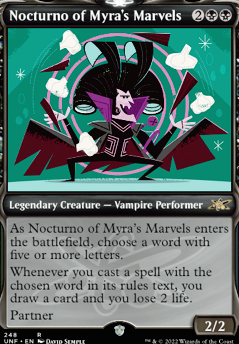 Commander: Nocturno of Myra's Marvels