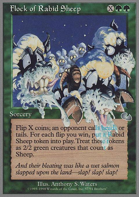 Featured card: Flock of Rabid Sheep