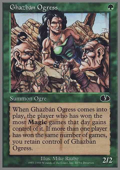 Featured card: Ghazban Ogress