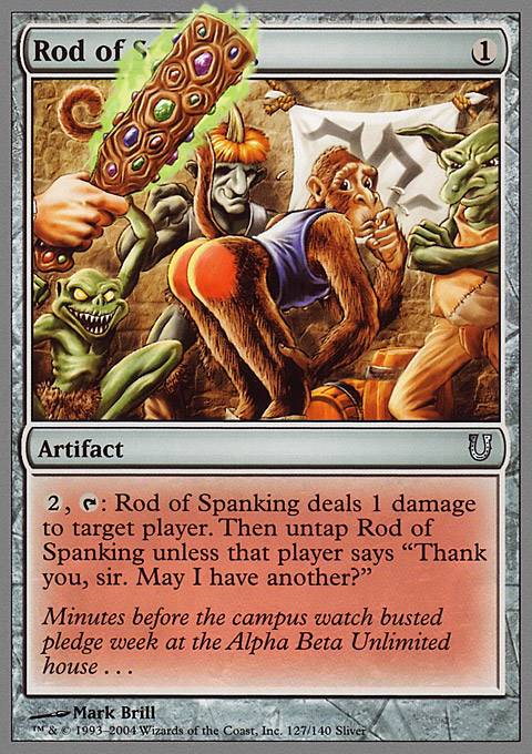 Featured card: Rod of Spanking