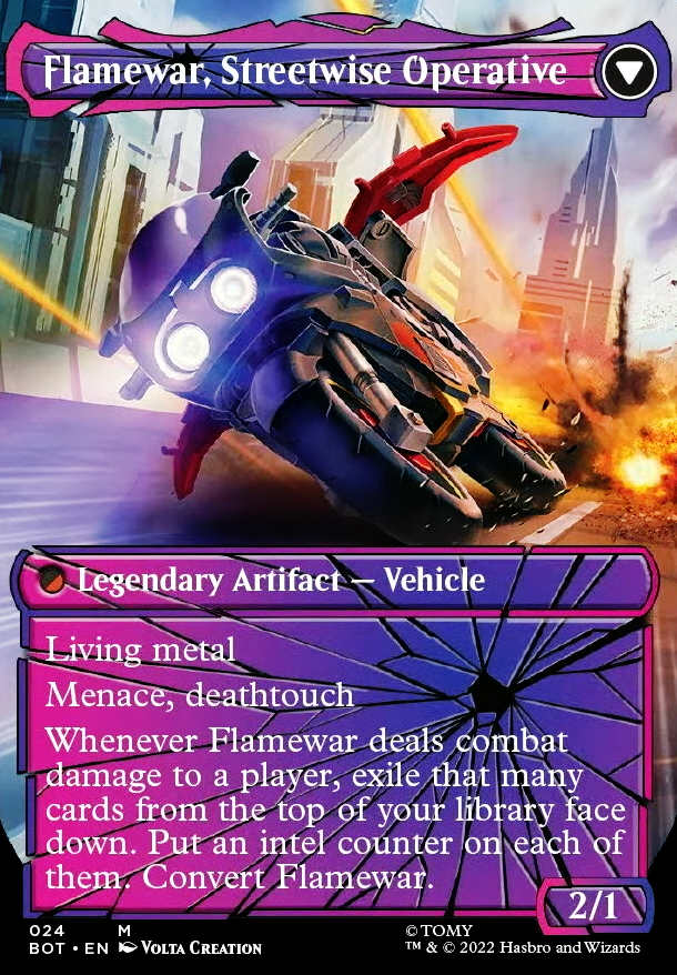 Featured card: Flamewar, Streetwise Operative