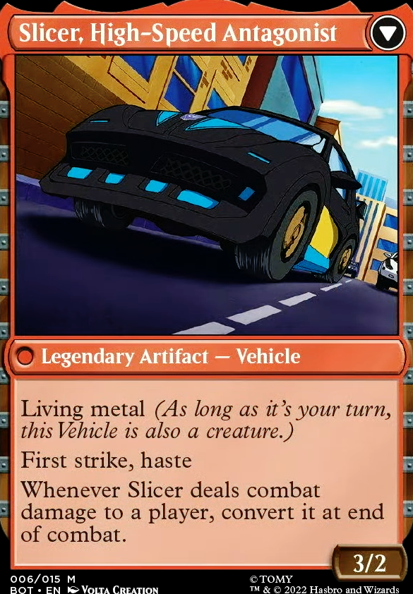 Featured card: Slicer, High-Speed Antagonist