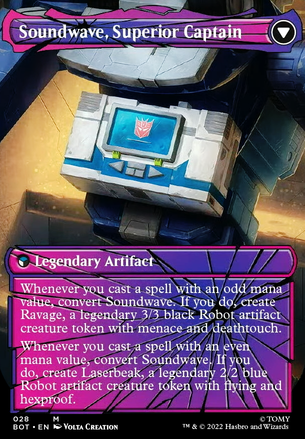 Transformers Five Color Commander EDH MTG Deck transformers-five-color-commander-edh-mtg-deck