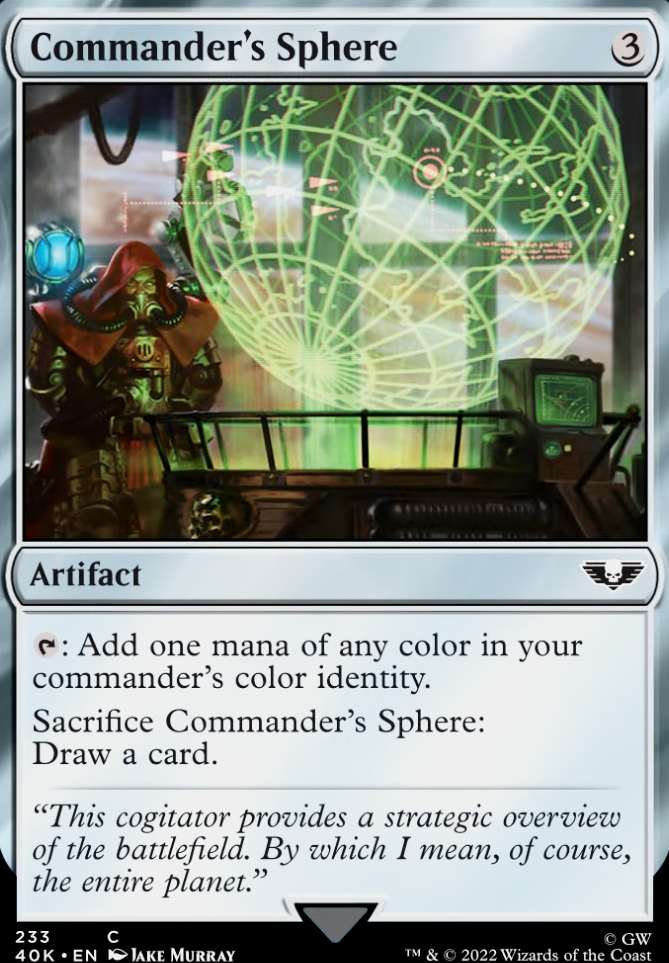 Featured card: Commander's Sphere