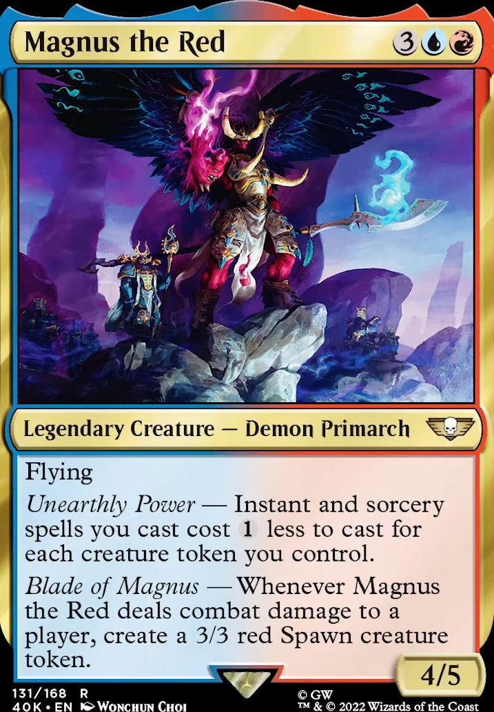 Commander: Magnus the Red