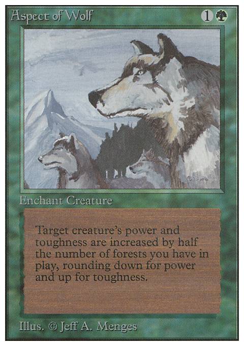 Featured card: Aspect of Wolf