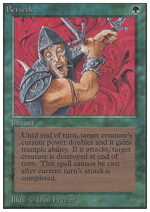 Featured card: Berserk