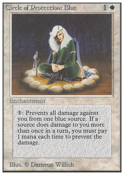 Featured card: Circle of Protection: Blue