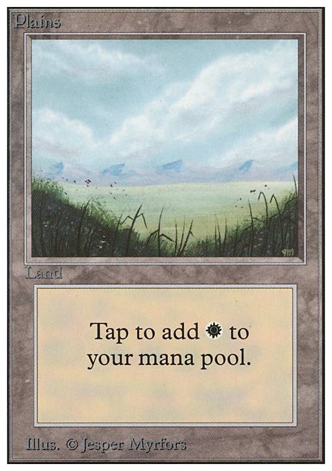 Featured card: Plains