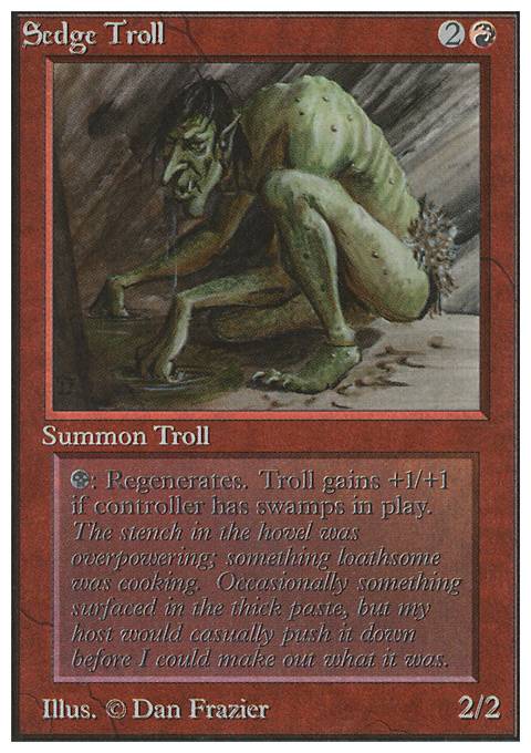 Featured card: Sedge Troll